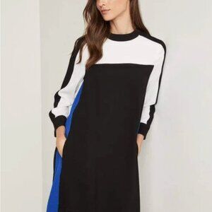 [NWT] BCBGMAXAZRIA - Stephanie Color Blocked Dress (Small)